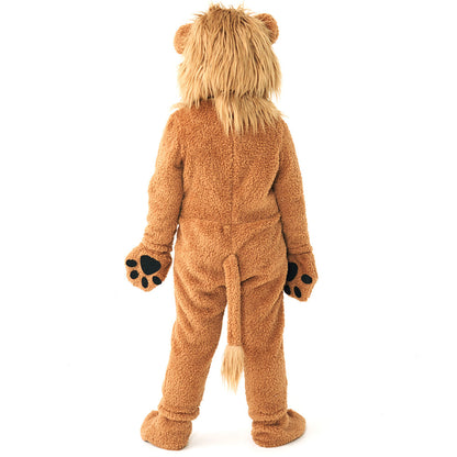 Toddler and Kids Lion Costume Party School Dress Up Fur Costume