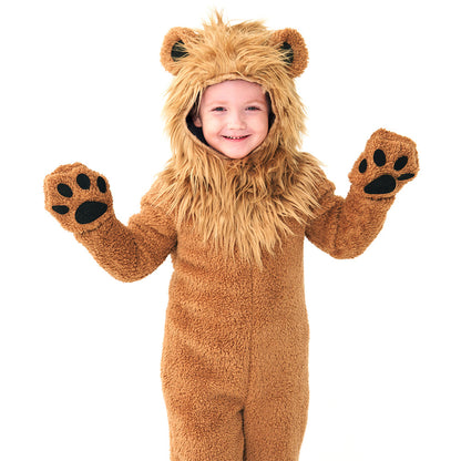 Toddler and Kids Lion Costume Party School Dress Up Fur Costume