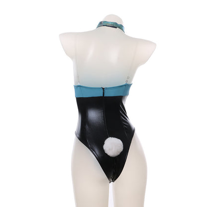 LOL KDA Akali Bunny Costume Girl Sexy Bunny Suit Club Wear Full Outfit