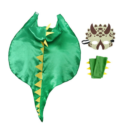 Cute Children Dinosaur Cape