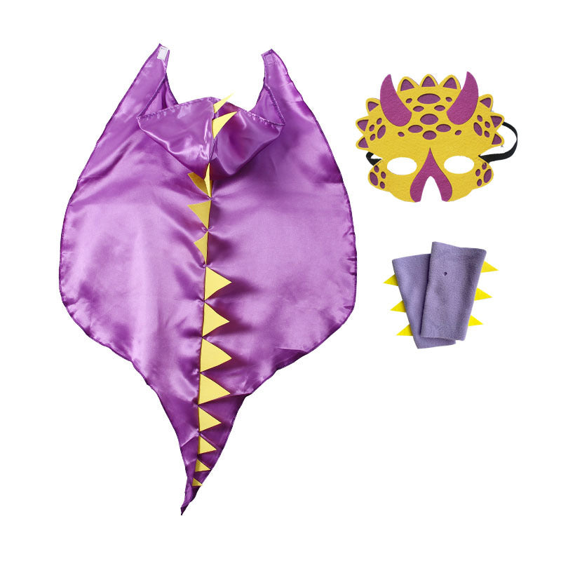 Cute Children Dinosaur Cape
