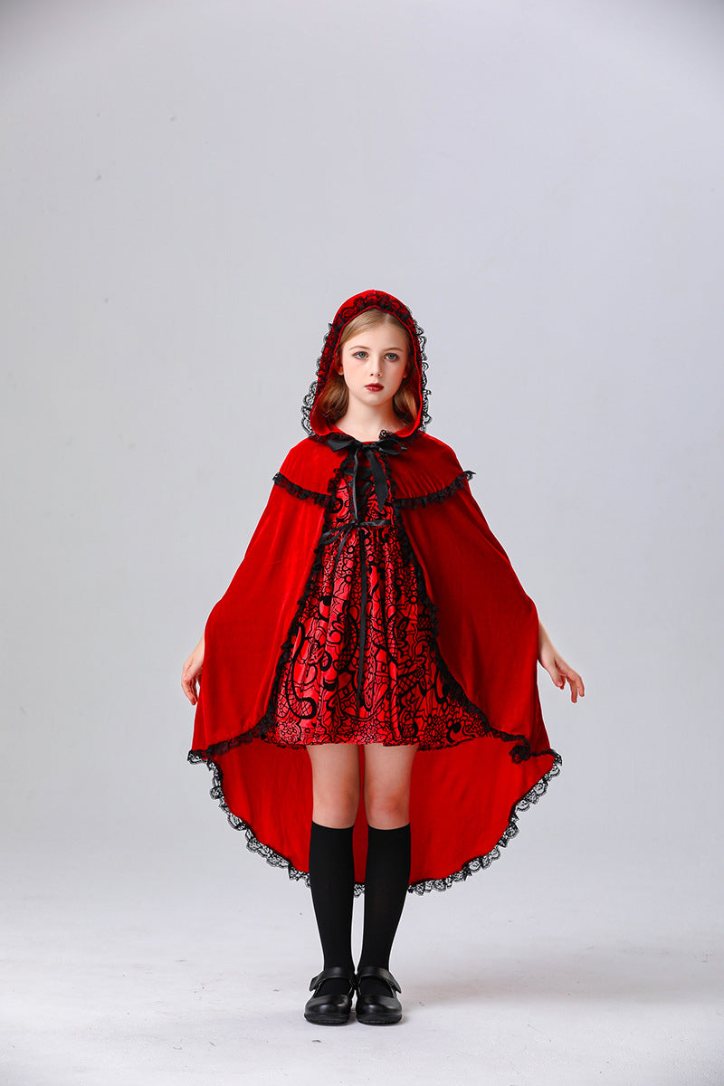 Deluxe Little Red Riding Hood Costumes For Girls