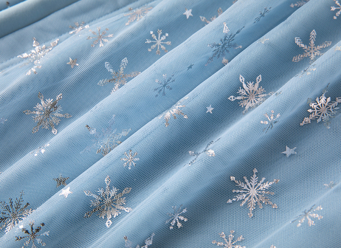 Winter Frozen Elsa Princess Cape