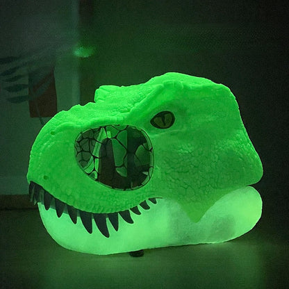 Luminous dinosaur headgear luminous Tyrannosaurus Rex mask