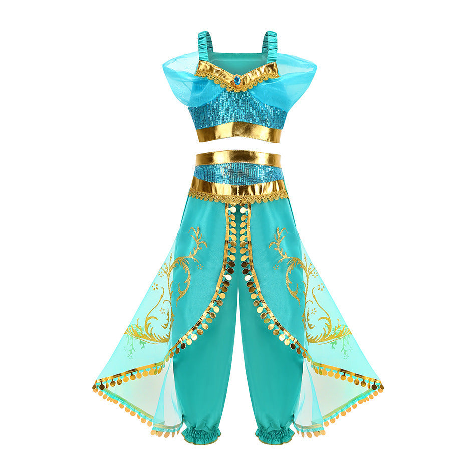 Princess Jasmine Dress From  Aladdin Magic Lamp