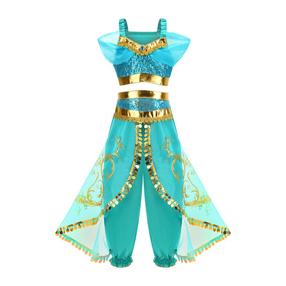 Princess Jasmine Dress From  Aladdin Magic Lamp