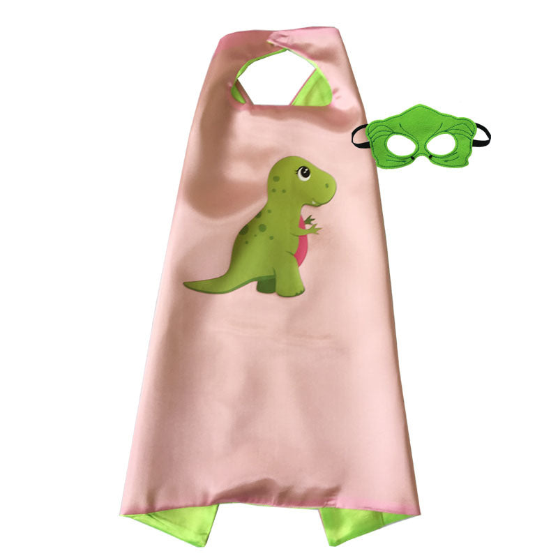 Children's Dinosaur Cape and Eye Mask