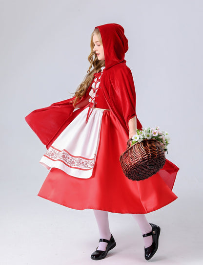 Elegant Little Red Riding Hood Costume – Classic Fairytale LooK