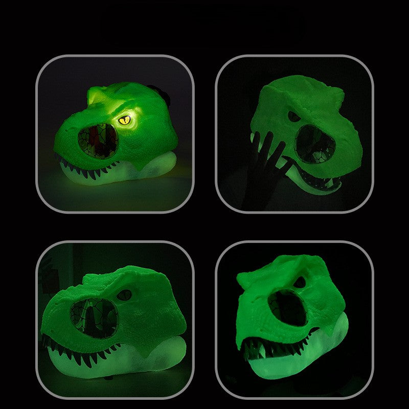 Luminous dinosaur headgear luminous Tyrannosaurus Rex mask