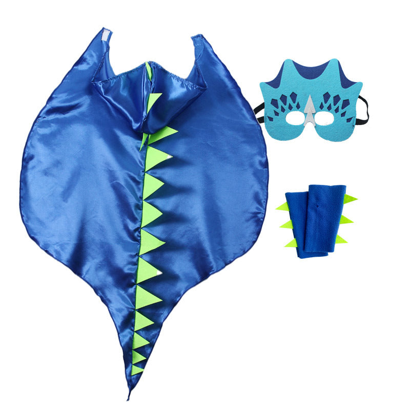 Cute Children Dinosaur Cape
