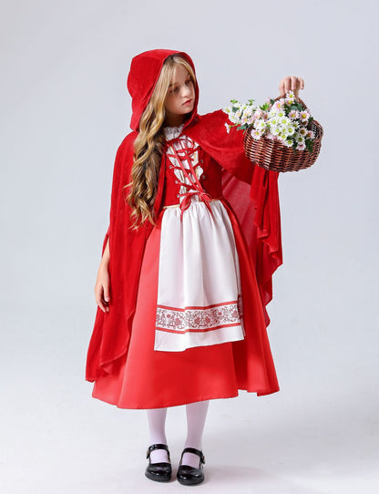 Elegant Little Red Riding Hood Costume – Classic Fairytale LooK