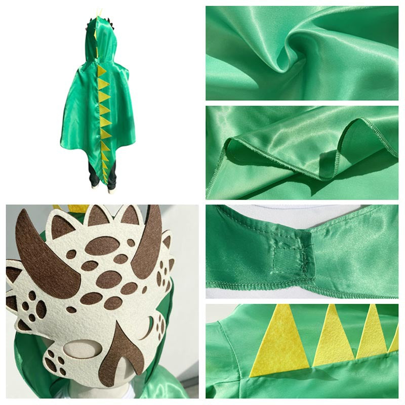 Cute Children Dinosaur Cape