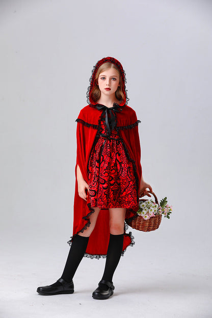 Deluxe Little Red Riding Hood Costumes For Girls