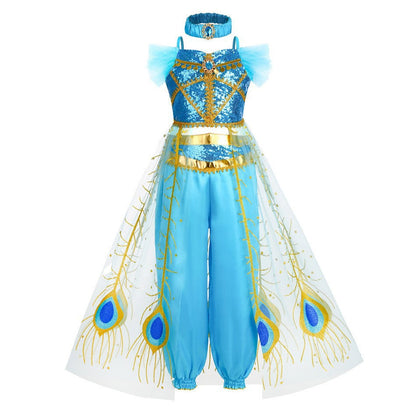 Princess Jasmine Peacock Skirt Costume