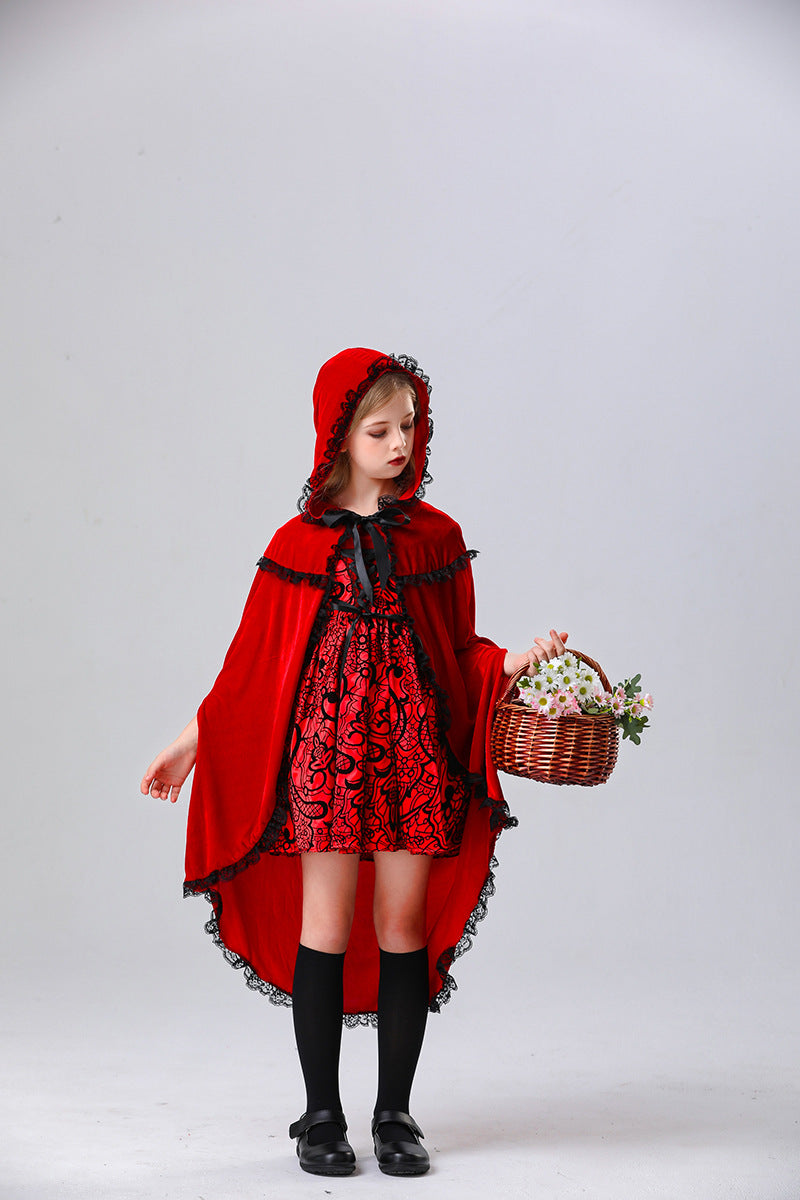 Deluxe Little Red Riding Hood Costumes For Girls