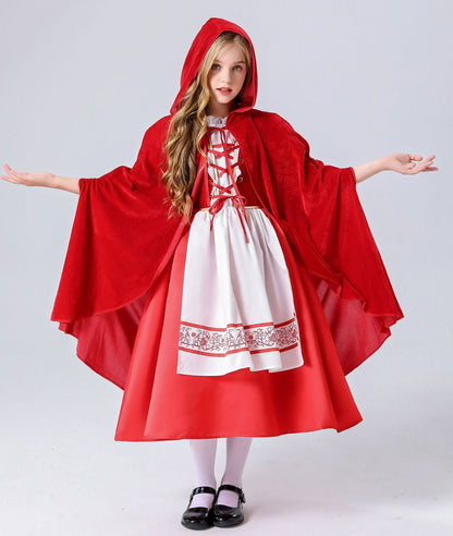 Elegant Little Red Riding Hood Costume – Classic Fairytale LooK