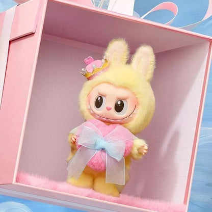 Labubu Doll Keychain 6.7'' Vinyl Plush Doll Chess Queen Toy Let's Checkmate Series