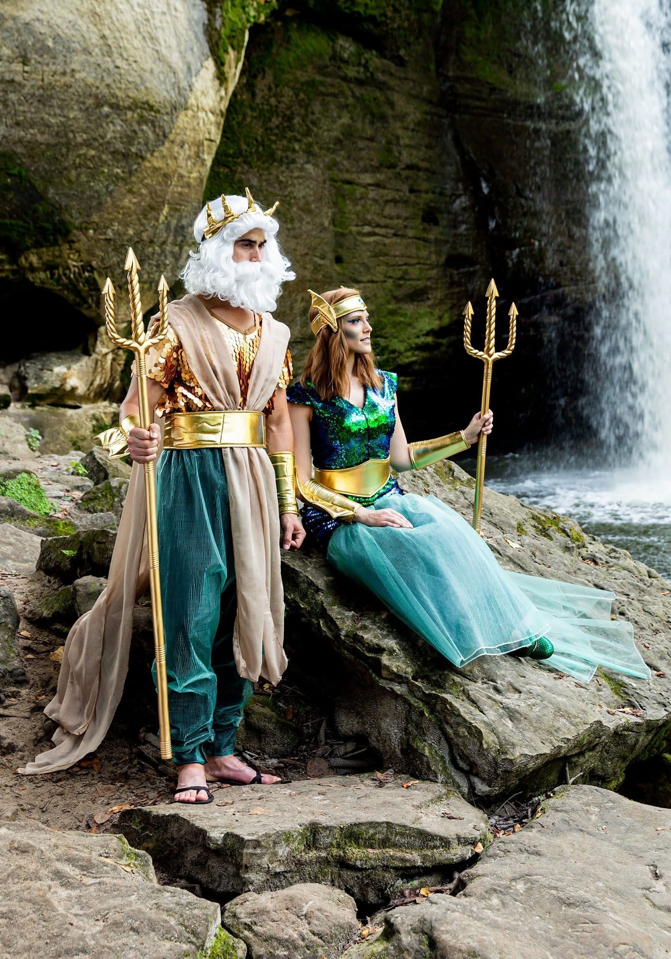 Neptune King and Queen Costume