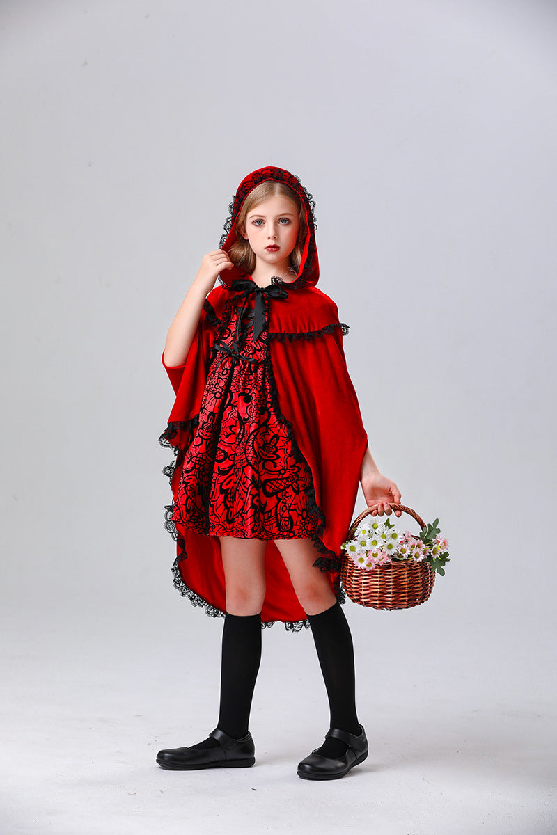Deluxe Little Red Riding Hood Costumes For Girls