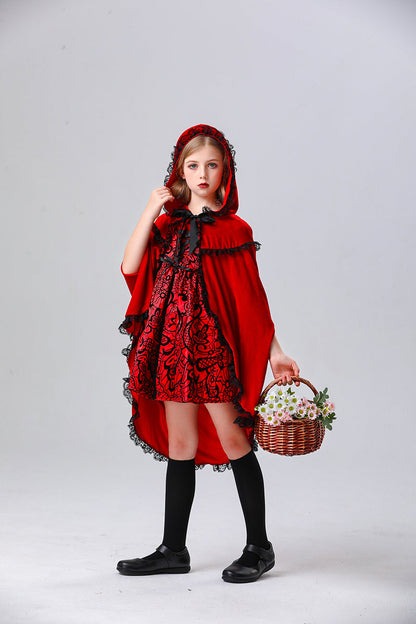 Deluxe Little Red Riding Hood Costumes For Girls