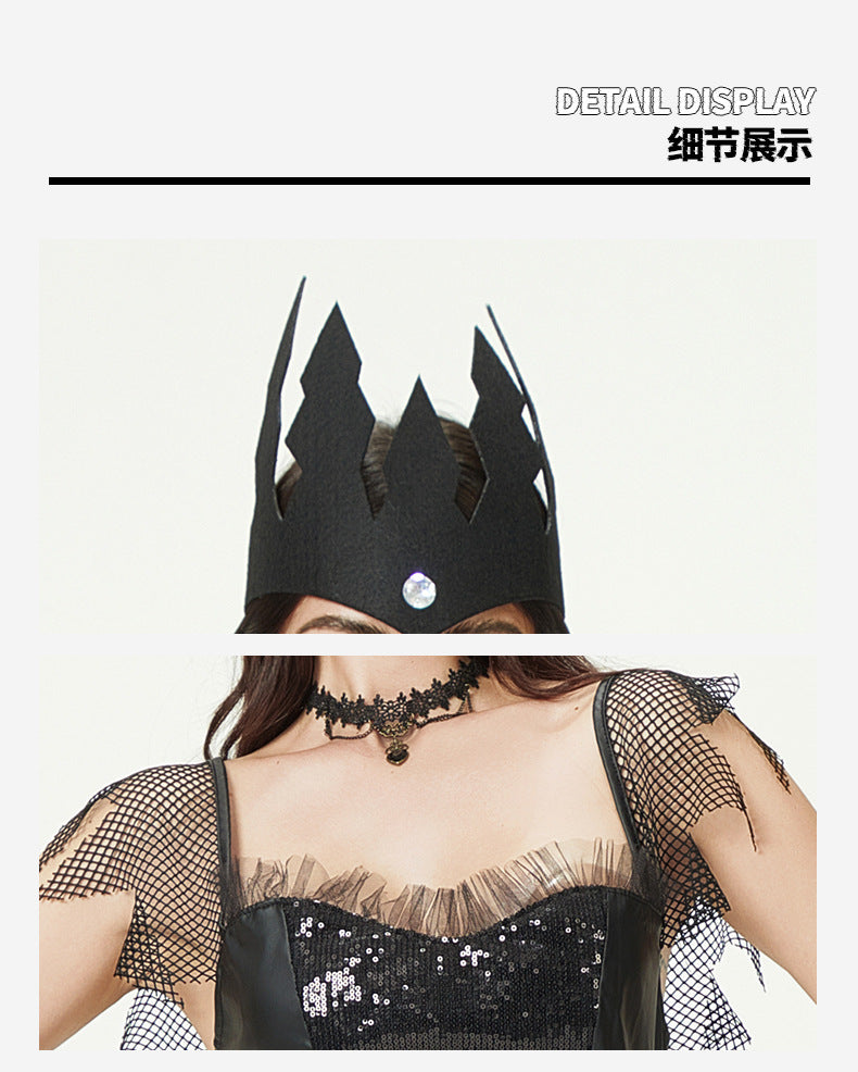 Halloween Sequin Mermaid Princess Costume