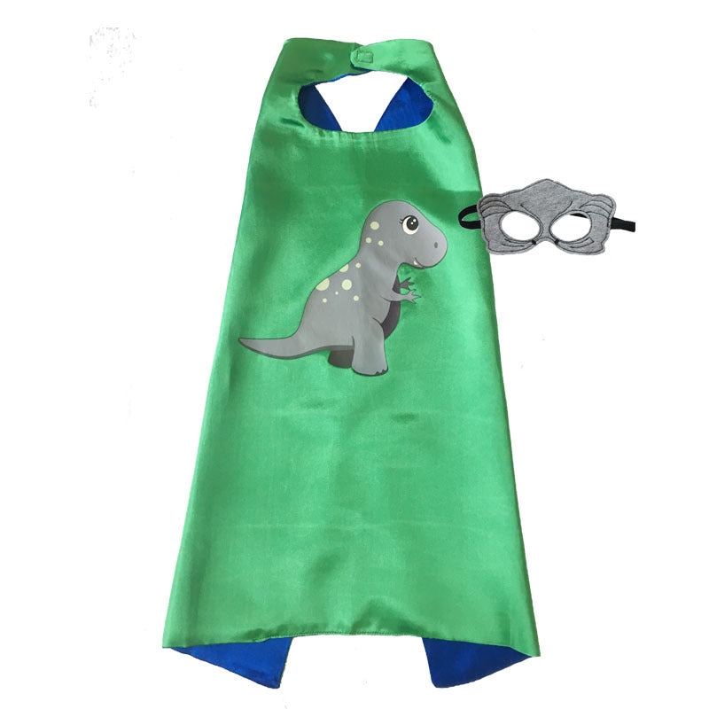 Children's Dinosaur Cape and Eye Mask