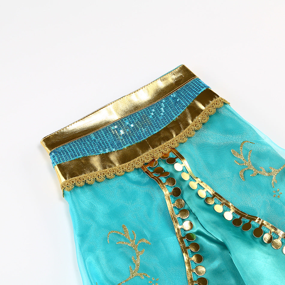 Princess Jasmine Dress From  Aladdin Magic Lamp