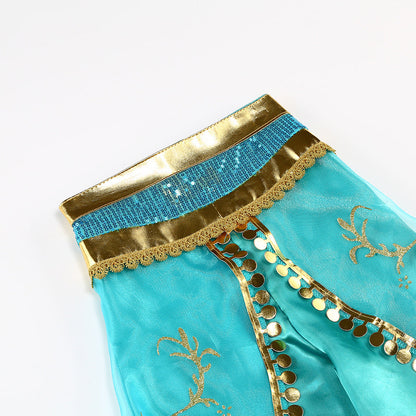 Princess Jasmine Dress From  Aladdin Magic Lamp