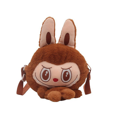 Labubu Bag The Monster Cute Crossbody Bag Plush Doll Shoulder Bag