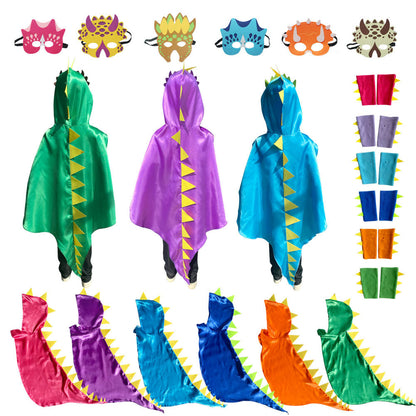 Cute Children Dinosaur Cape