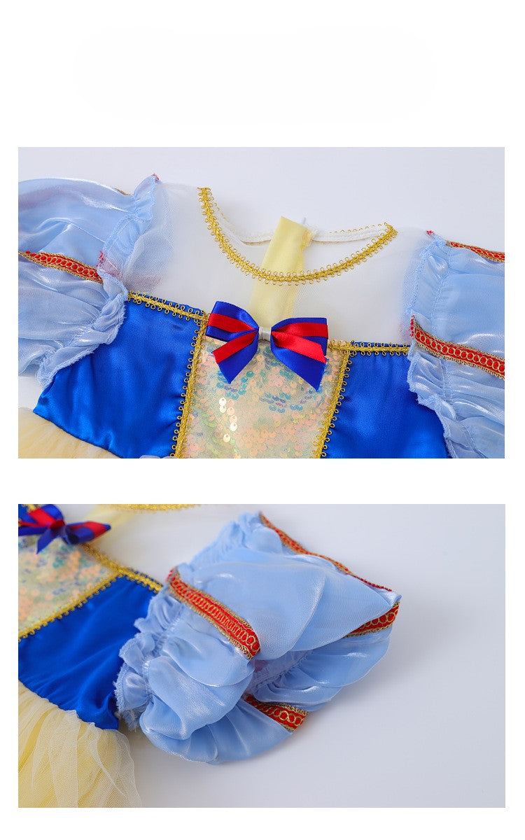 Charming Princess-inspired Skirt Children's Summer Dress For Young Girls