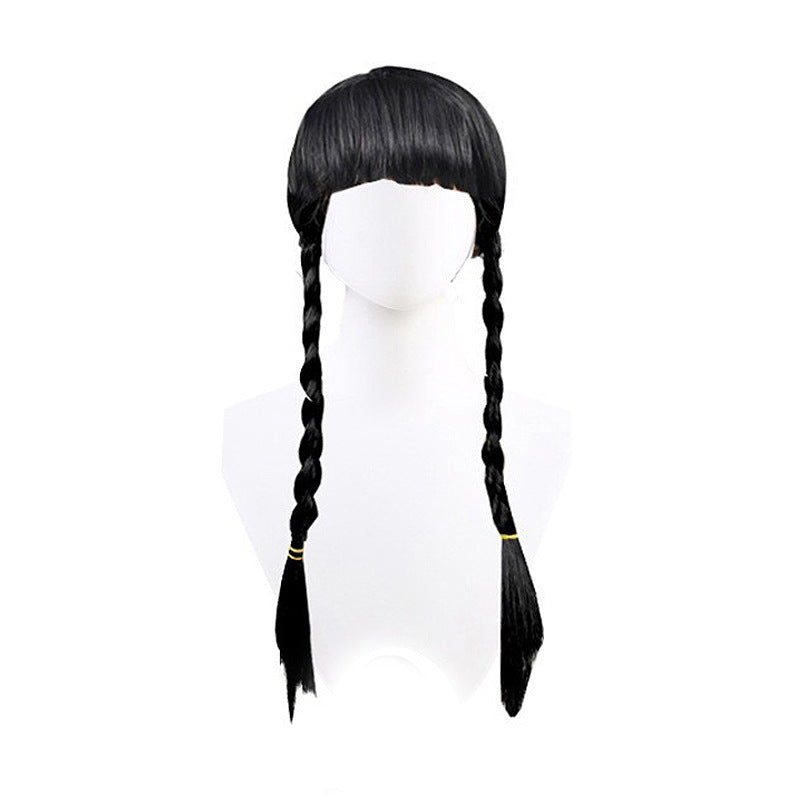 Addams Family Wednesday Floral Dress SET