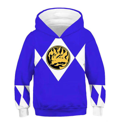 All Dragon-themed Rangers Cosplay Hoodie Halloween Costumes