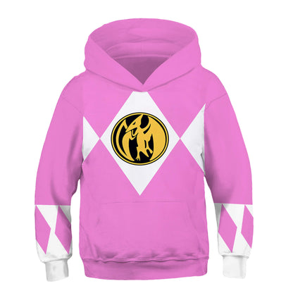 All Dragon-themed Rangers Cosplay Hoodie Halloween Costumes