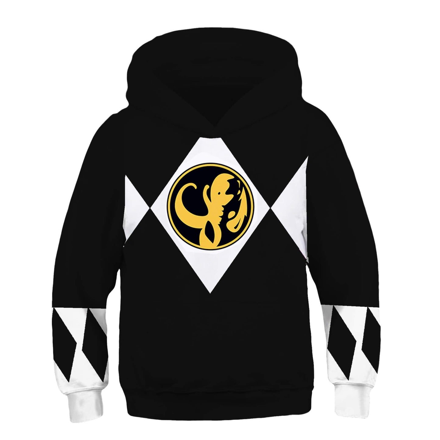 All Dragon-themed Rangers Cosplay Hoodie Halloween Costumes