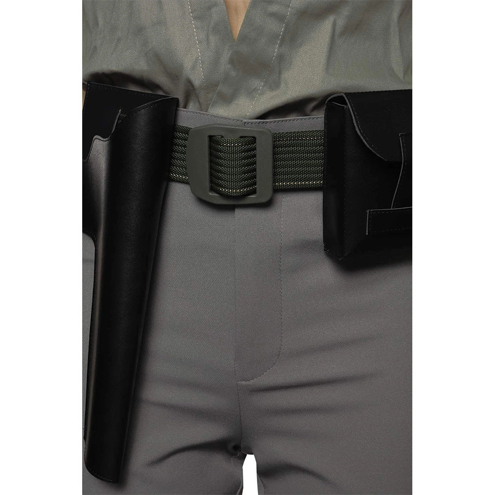 Women Princess Leia Costume Vest Shirts Pants Leia Organa Cosplay Costume