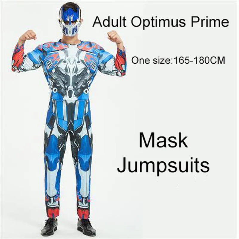Avengers Adult Superhero Costume Cosplay Muscle Suit HalloweenCostumes