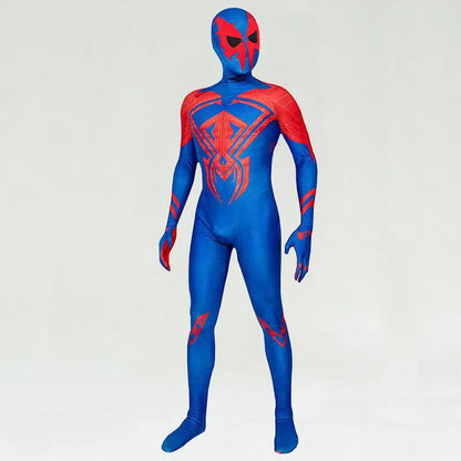 Kids Spiderman Costume Superhero Cosplay Bodysuit with Mask Halloween Costume