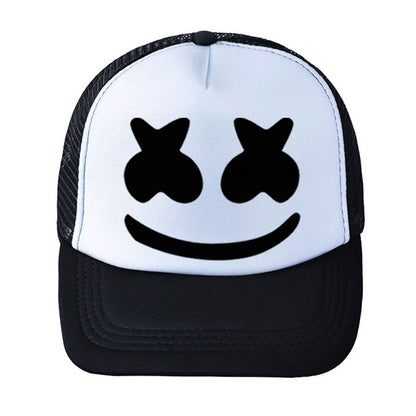 DJ Marshmallow Cap Hip Hop Baseball Hat Halloween Costume Accessory
