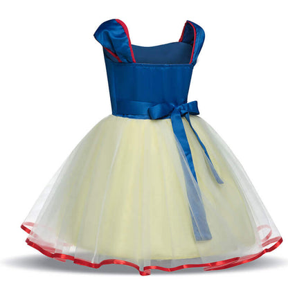 Little Girls Princess Dress Fancy Party Fancy Dress Up Outfit Cosplay Costume