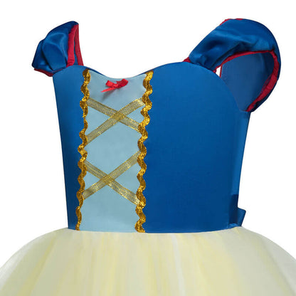 Little Girls Princess Dress Fancy Party Fancy Dress Up Outfit Cosplay Costume