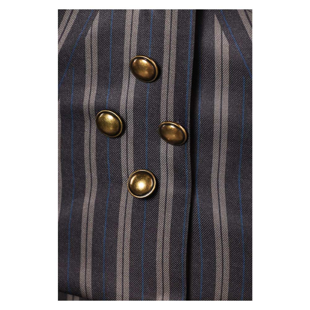 Women Elphaba Black Uniform Cosplay Outfit Set