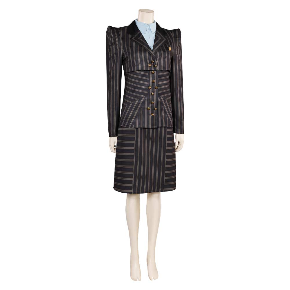 Women Elphaba Black Uniform Cosplay Outfit Set