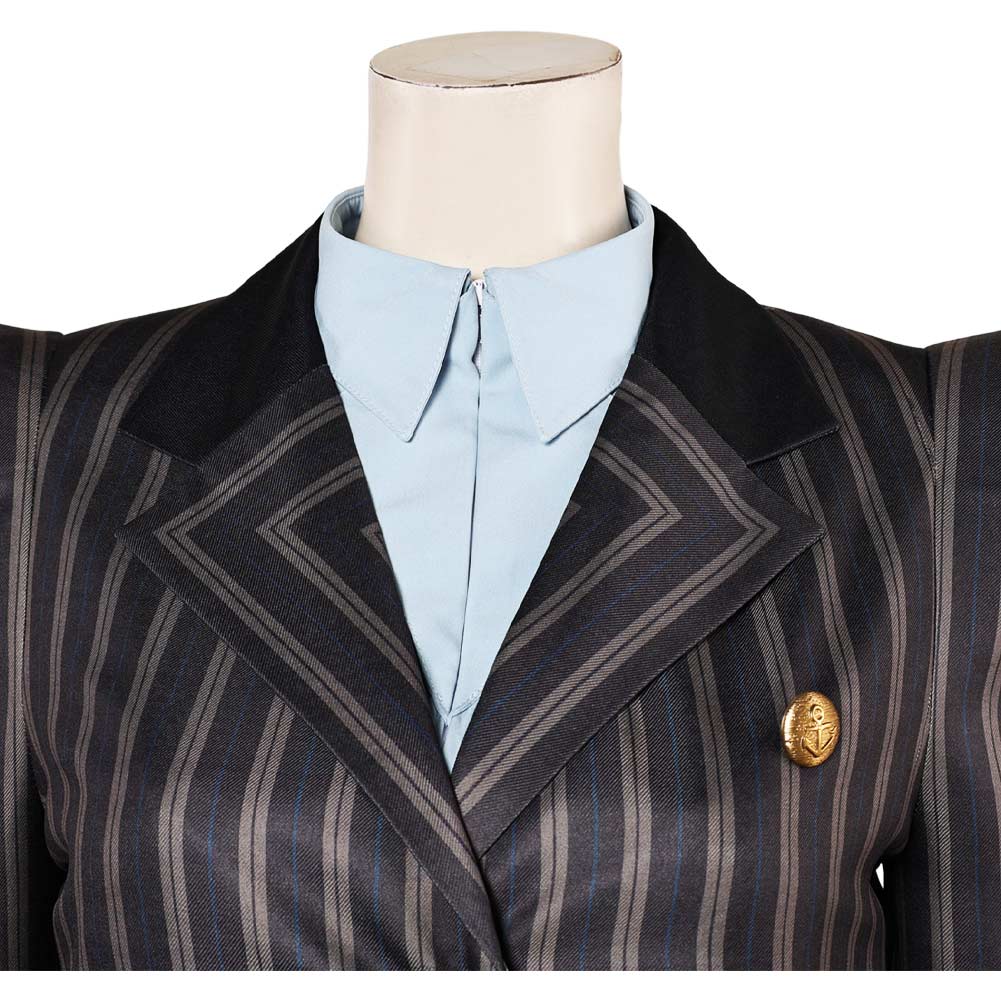 Women Elphaba Black Uniform Cosplay Outfit Set