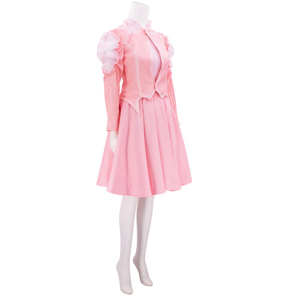 Wicked Glinda Dress Adult New Movie Glinda Cosplay Costume Musical Party Dress Up Outfit