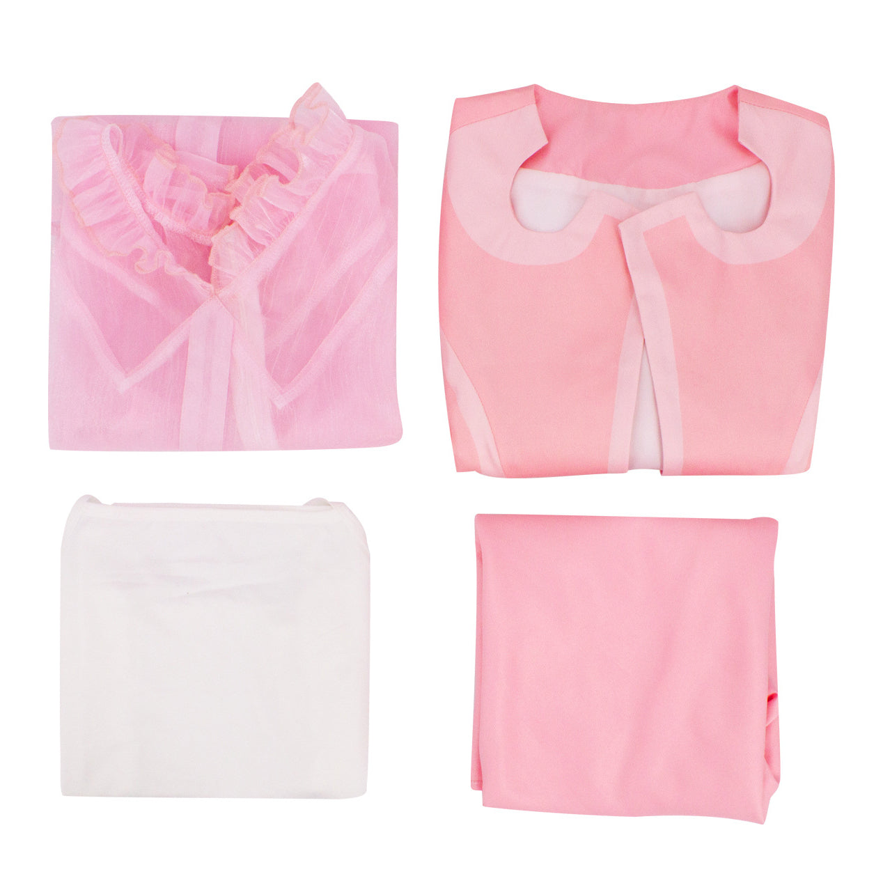 Wicked Glinda Dress Adult New Movie Glinda Cosplay Costume Musical Party Dress Up Outfit