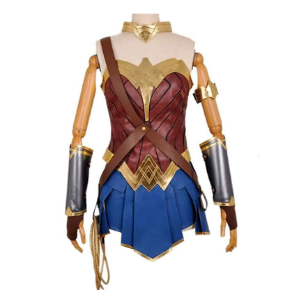 Deluxe Wonder Woman Costume Diana Prince Outfits Superhero Complete Cosplay Costume