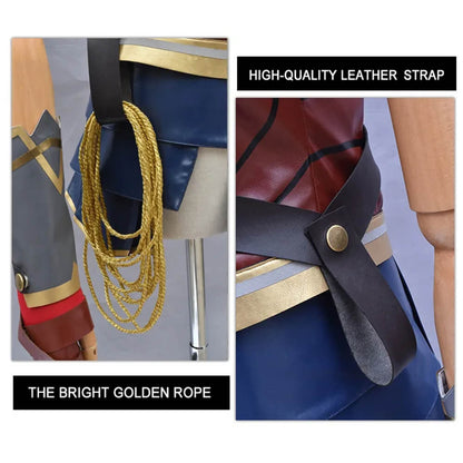 Deluxe Wonder Woman Costume Diana Prince Outfits Superhero Complete Cosplay Costume