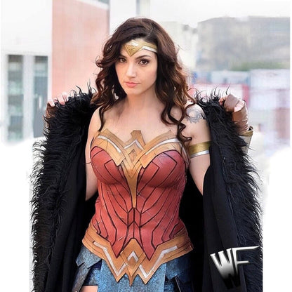 Deluxe Wonder Woman Costume Diana Prince Outfits Superhero Complete Cosplay Costume