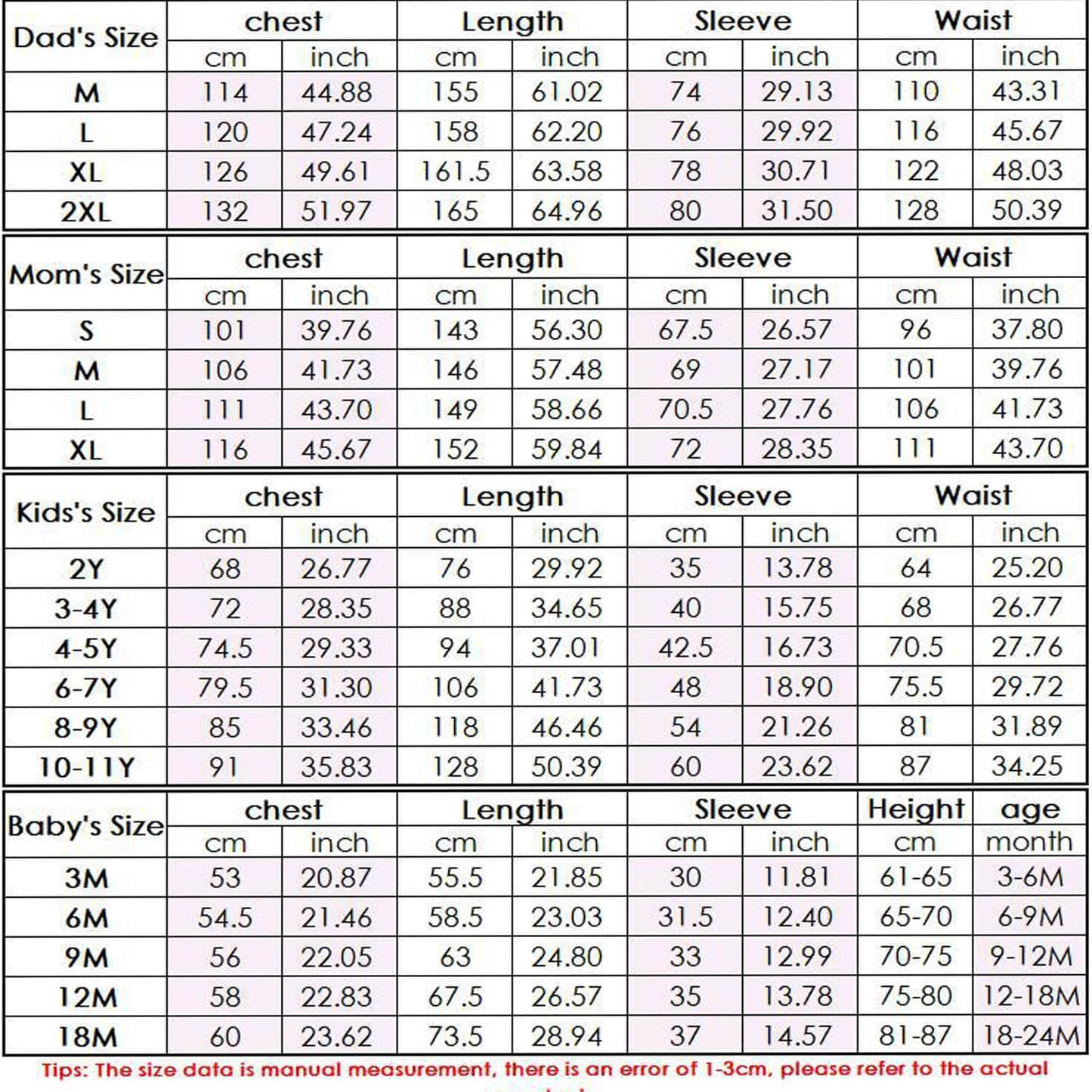 Family Matching Christmas Pajamas One Piece Zipper Hoodie for Whole Members